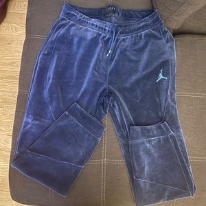 Jordan velour sweat suit (read description)
